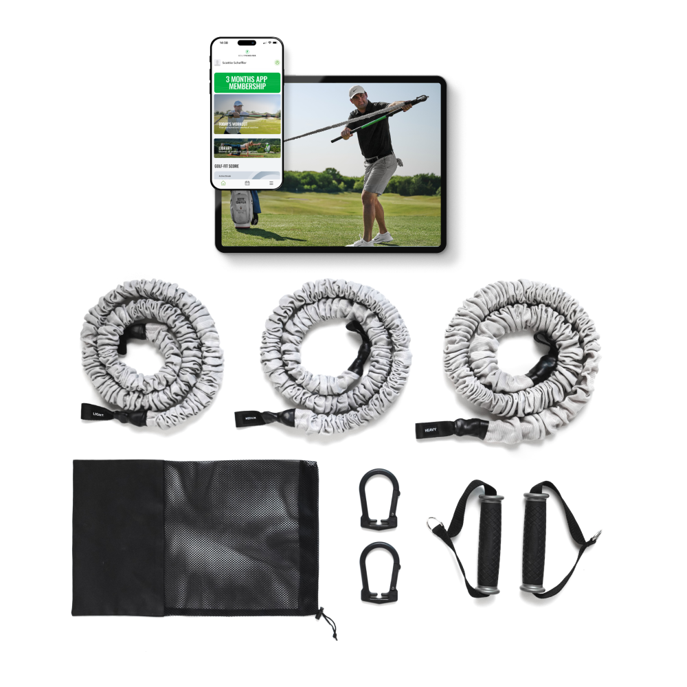 GolfForever Resistance Tubing Set + 3 Months App Access